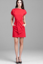 Diane von Furstenberg Heaton Scarlet Modern Dress pictures.PNG 